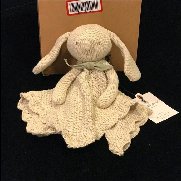 Beige Knit Bunny Security Blanket - Hearth & Hand™ with Magnolia - Picture 4 of 5
